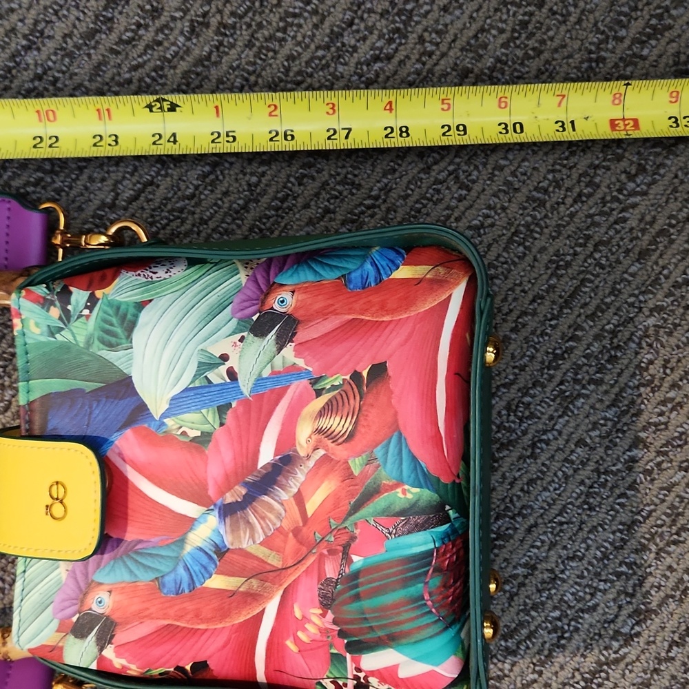 Cloe Guillermo Flores Tropical Print Bag - Picture 10 of 16